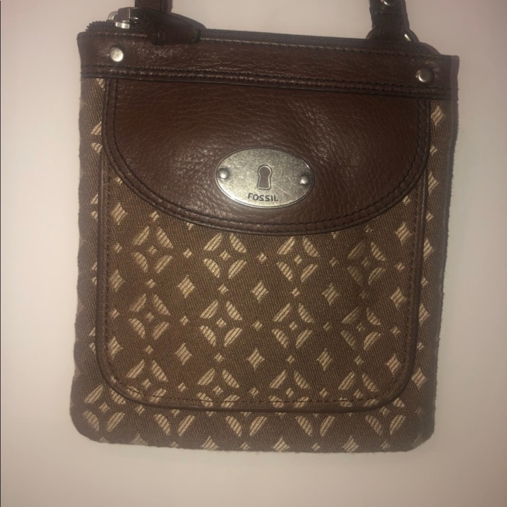 Fossil, shoulder bag, Brown